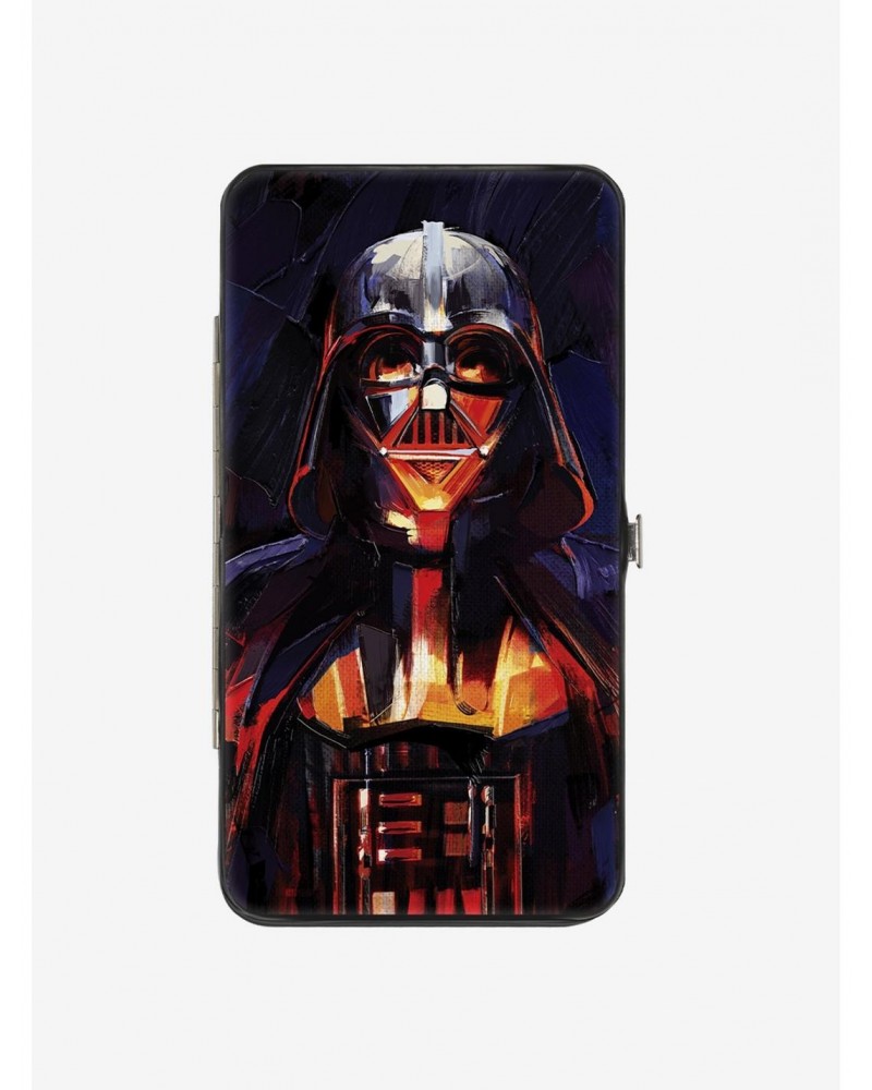 Star Wars Darth Vader Brush Stroke Pose Hinged Wallet $10.88 Wallets