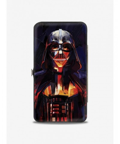 Star Wars Darth Vader Brush Stroke Pose Hinged Wallet $10.88 Wallets