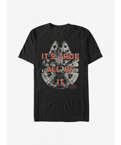 Star Wars: The Force Awakens True Falcon T-Shirt $6.06 T-Shirts