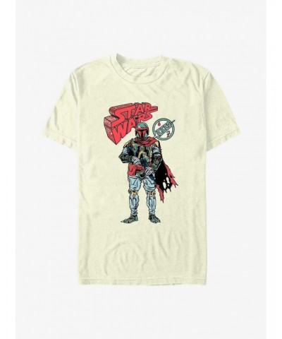 Star Wars Boba Hand Drawn T-Shirt $4.97 T-Shirts