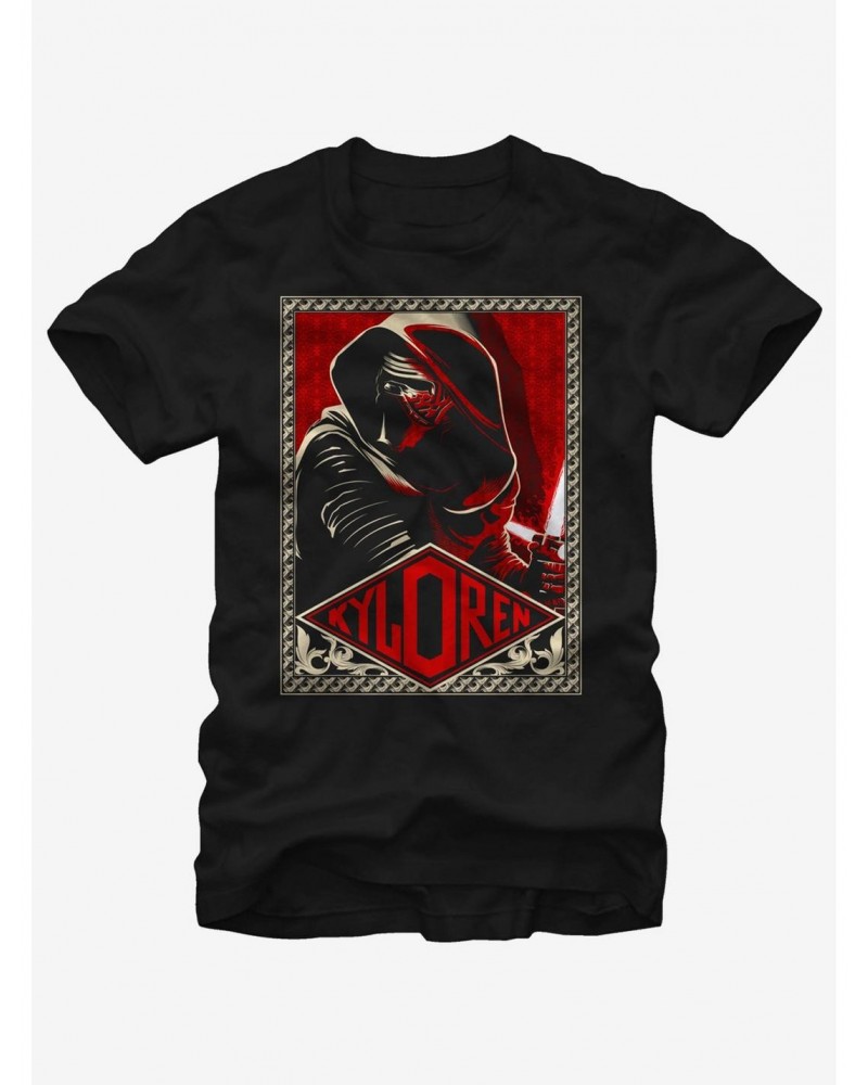 Star Wars Kylo Ren Poster T-Shirt $4.66 T-Shirts