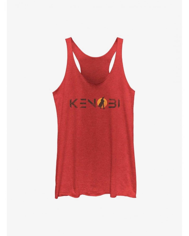 Star Wars Obi-Wan Kenobi Single Sun Logo Girls Tank $8.50 Tanks