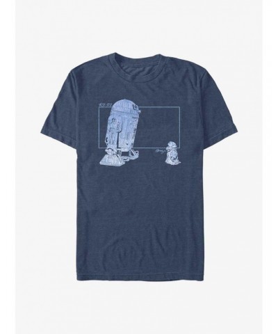 Star Wars The Mandalorian Grogu and R2-D2 T-Shirt $4.81 T-Shirts