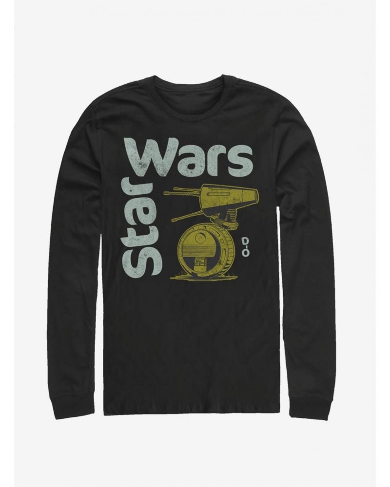 Star Wars Episode IX The Rise Of Skywalker Lil' Droid Long-Sleeve T-Shirt $9.21 T-Shirts