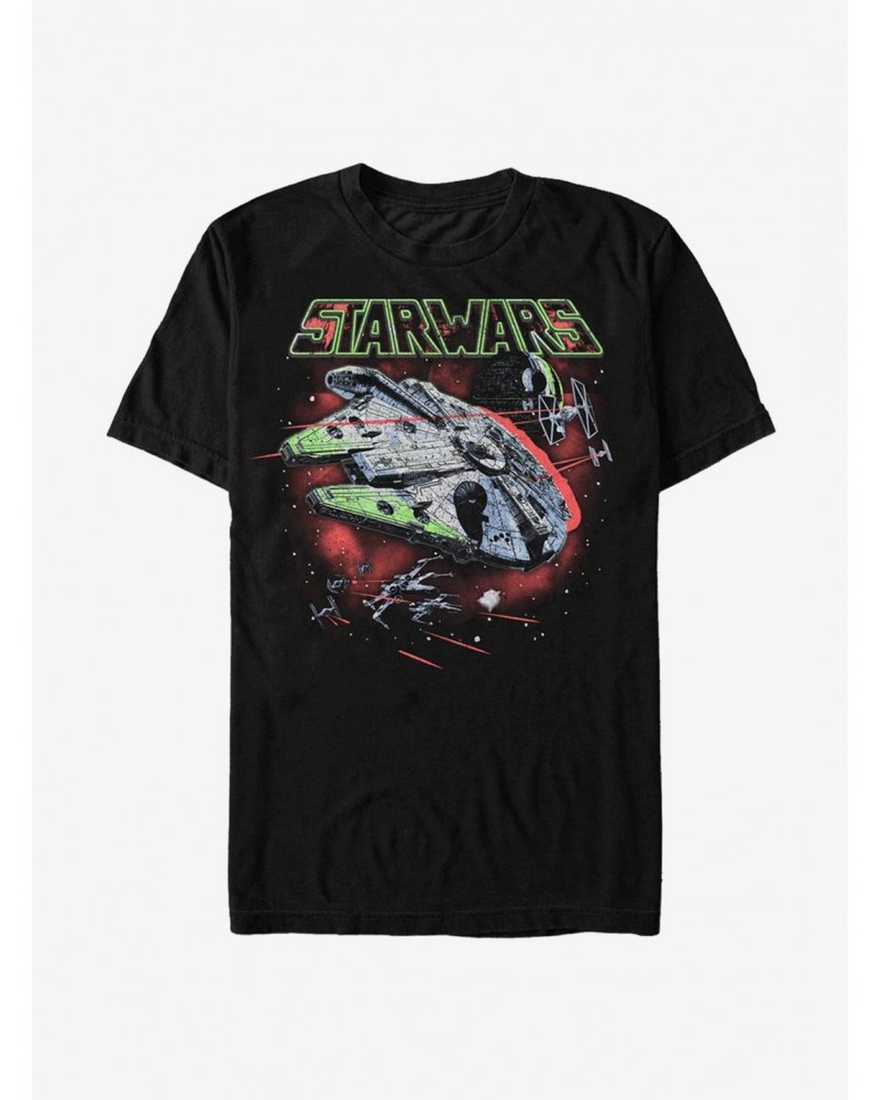 Star Wars Bright Star Fight T-Shirt $6.06 T-Shirts