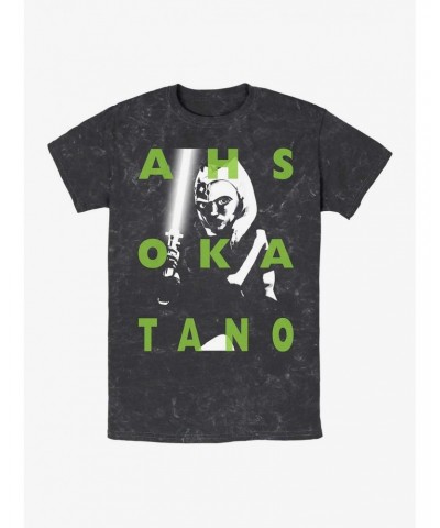 Star Wars: The Clone Wars Ahsoka Tano Mineral Wash T-Shirt $7.07 T-Shirts