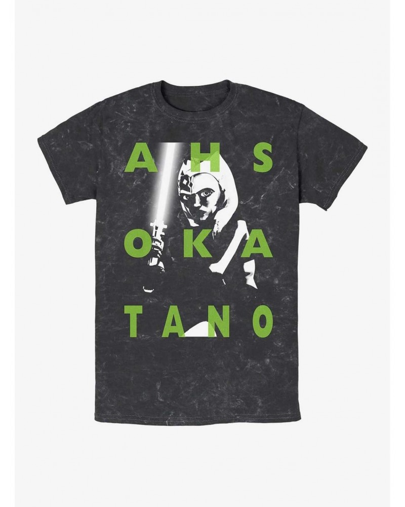 Star Wars: The Clone Wars Ahsoka Tano Mineral Wash T-Shirt $7.07 T-Shirts