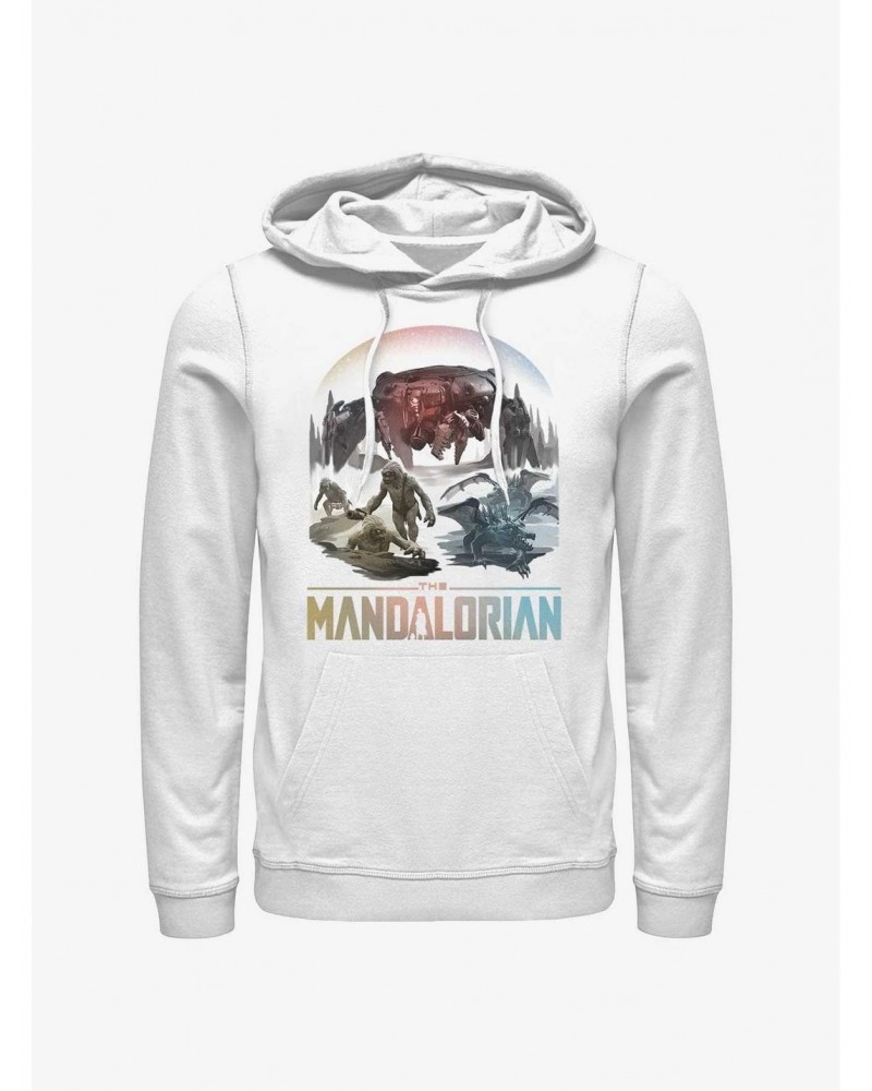 Star Wars The Mandalorian The Living Waters in the Mines of Mandalore Hoodie $11.49 Hoodies