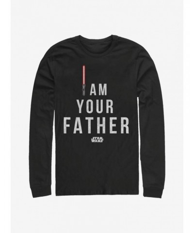 Star Wars Am Your Father Long-Sleeve T-Shirt $10.00 T-Shirts