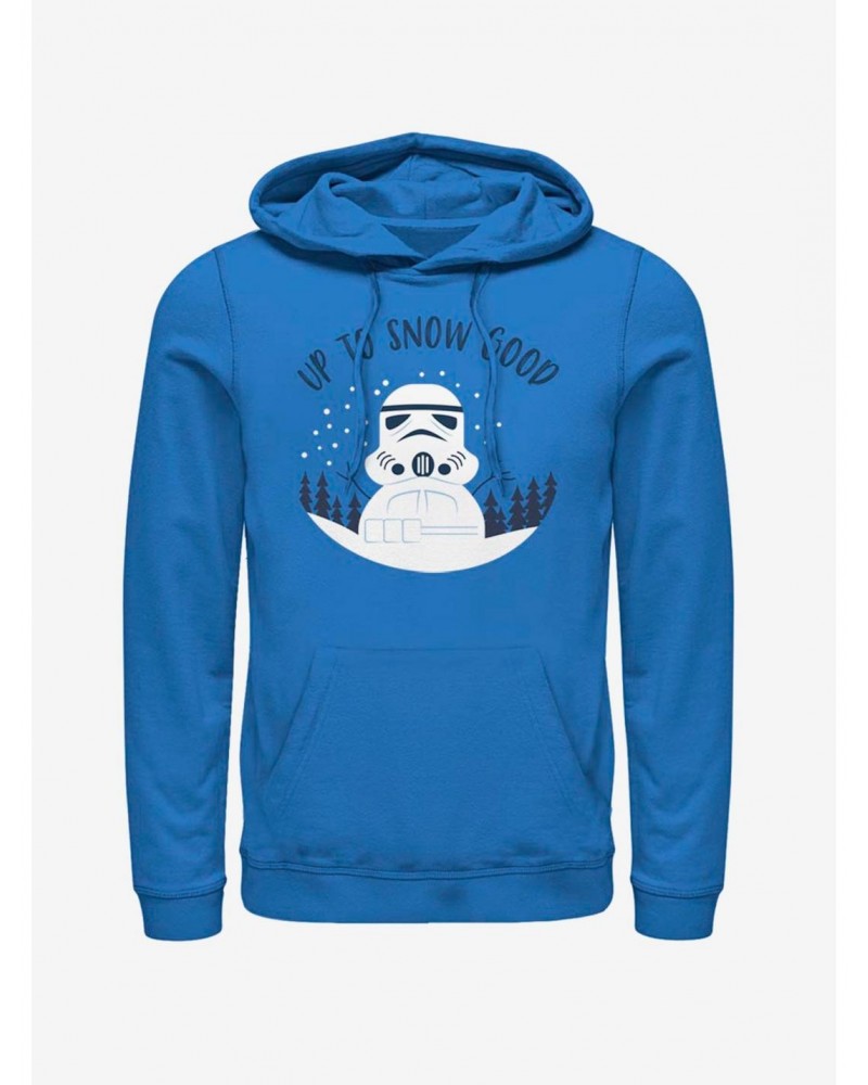 Star Wars Storm Trooper Snowman Up To Snow Good Hoodie $15.80 Hoodies