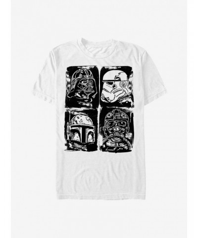 Star Wars Dark Helmets T-Shirt $7.30 T-Shirts