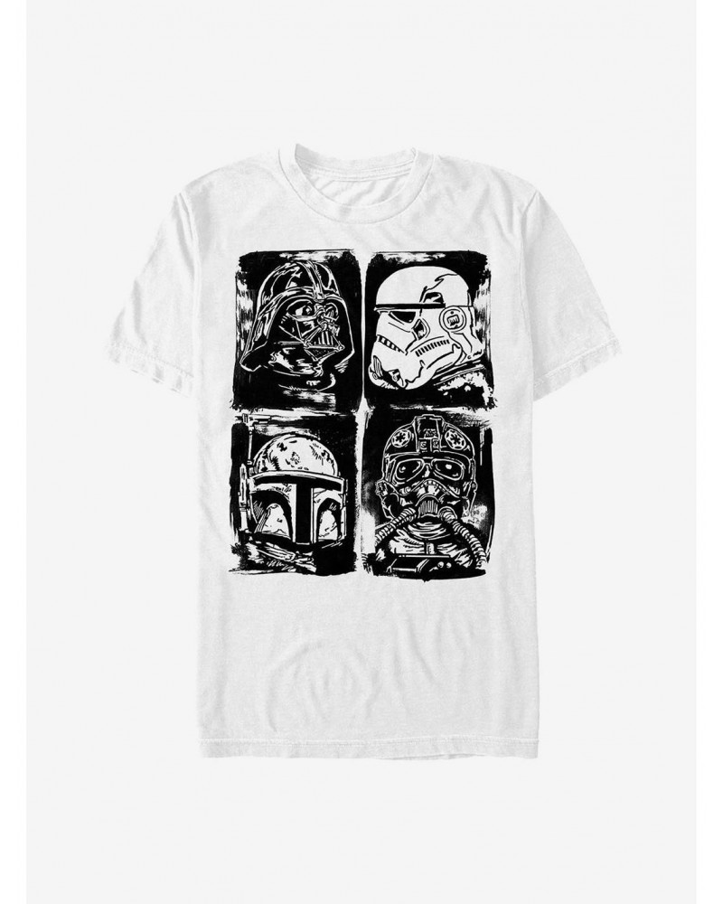 Star Wars Dark Helmets T-Shirt $7.30 T-Shirts