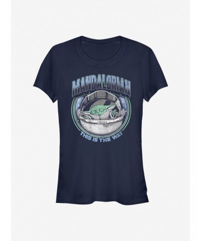 Star Wars The Mandalorian Vintage Magic The Child Girls T-Shirt $6.31 T-Shirts