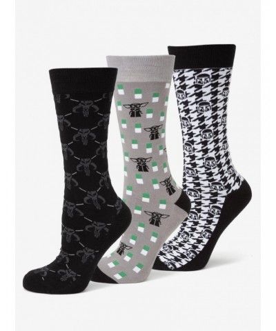 Star Wars The Mandalorian 3 Pair Socks Gift Set $21.41 Gift Set