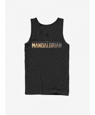 Star Wars The Mandalorian Mandalorian Logo Tank $6.57 Tanks