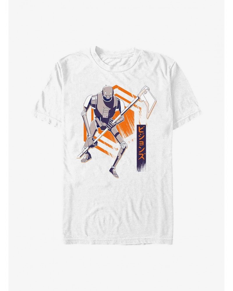 Star Wars: Visions Scythe Droid T-Shirt $5.75 T-Shirts