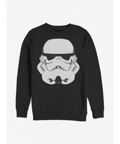 Star Wars Trooper Helmet Crew Sweatshirt $14.46 Sweatshirts