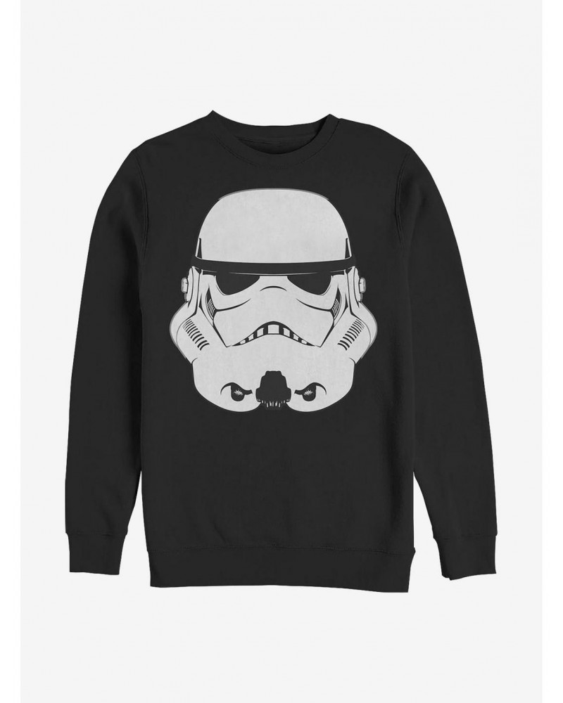 Star Wars Trooper Helmet Crew Sweatshirt $14.46 Sweatshirts