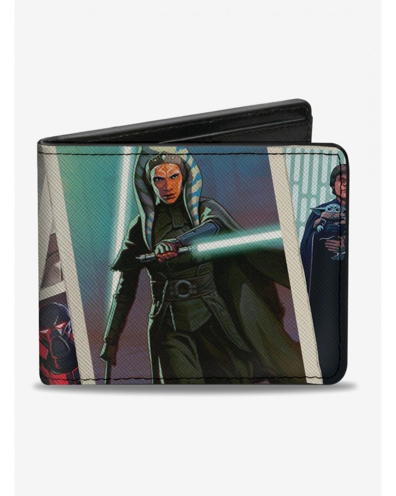 Star Wars The Mandalorian Ahsoka Cartoon Bifold Wallet $8.78 Wallets