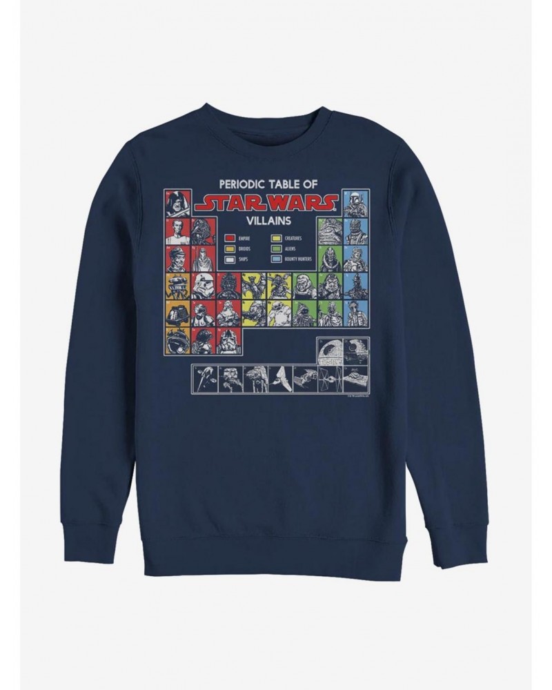 Star Wars elemental baddies Sweatshirt $11.22 Sweatshirts