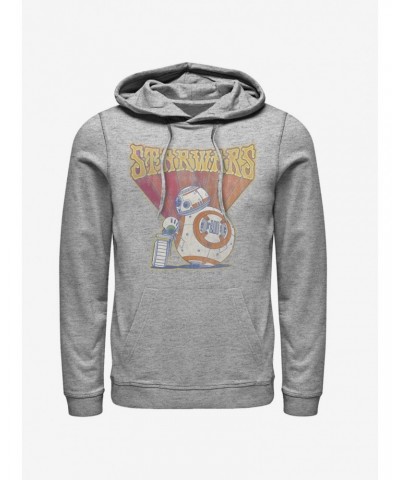 Star Wars Episode IX The Rise Of Skywalker BB-8 Retro Hoodie $15.80 Hoodies