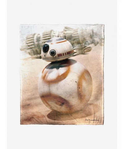 Star Wars Bb-8 Droid Throw Blanket $18.57 Blankets