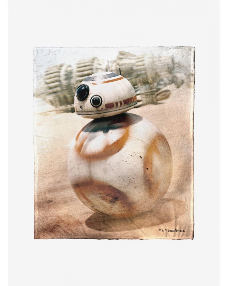 Star Wars Bb-8 Droid Throw Blanket $18.57 Blankets