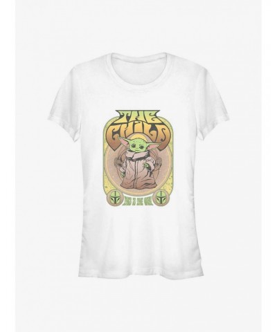 Star Wars The Mandalorian Retro Grogu Girls T-Shirt $6.80 T-Shirts