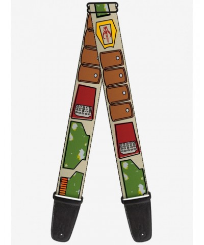 Star Wars Boba Fett Utility Belt Bounding Tan Guitar Strap $11.70 Guitar Straps