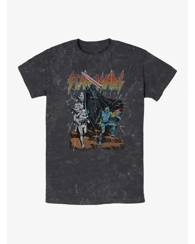 Star Wars Metal Wars Mineral Wash T-Shirt $8.08 T-Shirts