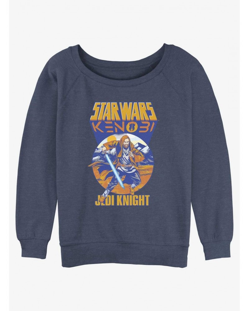 Star Wars Jedi Knight Kenobi Girls Slouchy Sweatshirt $12.40 Sweatshirts