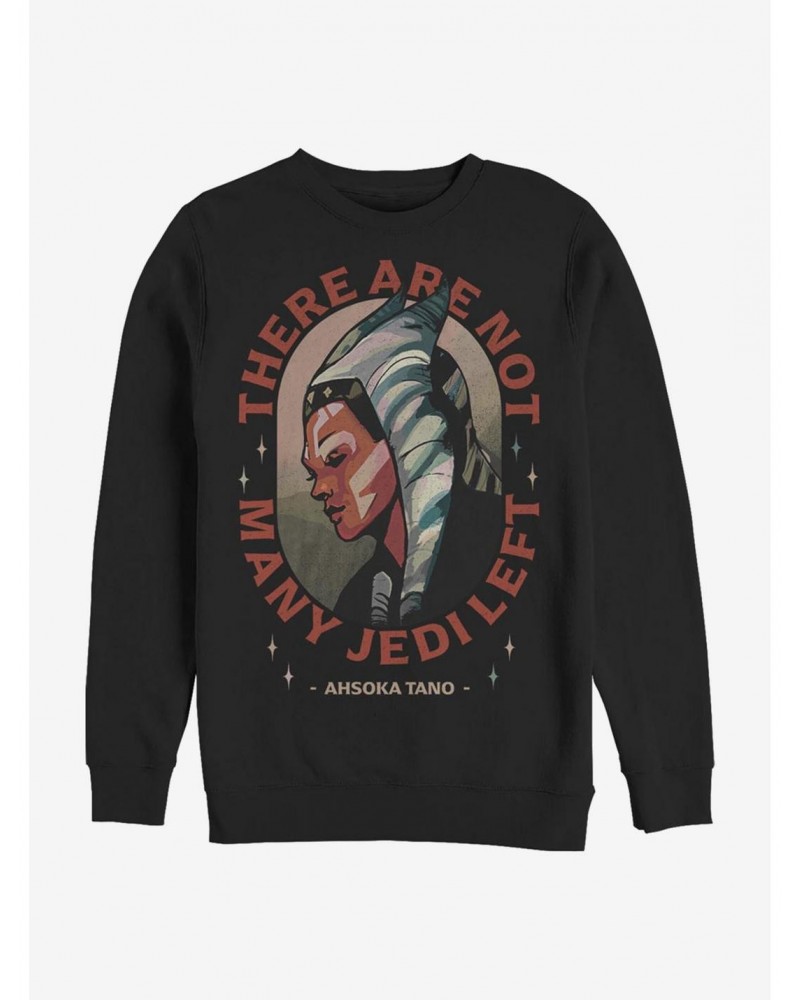 Star Wars The Mandalorian Ahsoka Tano Not Many Left Crew Sweatshirt $14.76 Sweatshirts