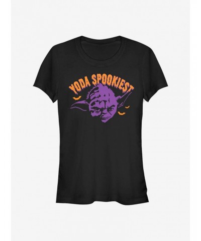 Star Wars Yoda Spooky Girls T-Shirt $6.31 T-Shirts