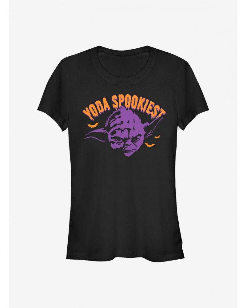 Star Wars Yoda Spooky Girls T-Shirt $6.31 T-Shirts