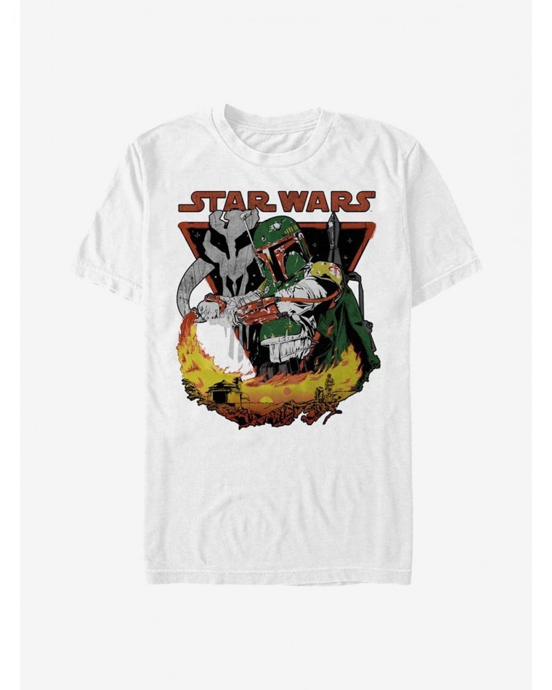 Star Wars Boba Burns T-Shirt $5.28 T-Shirts