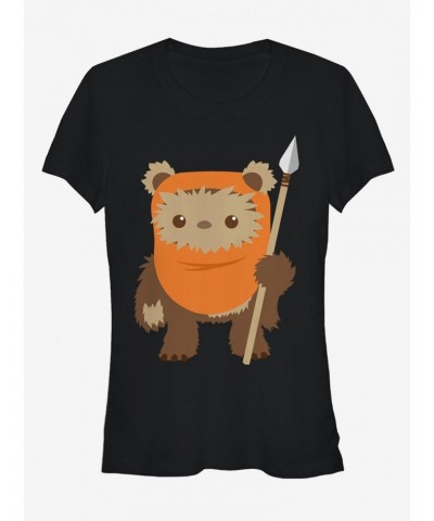 Star Wars Wicket Ewok Cartoon Girls T-Shirt $6.15 T-Shirts