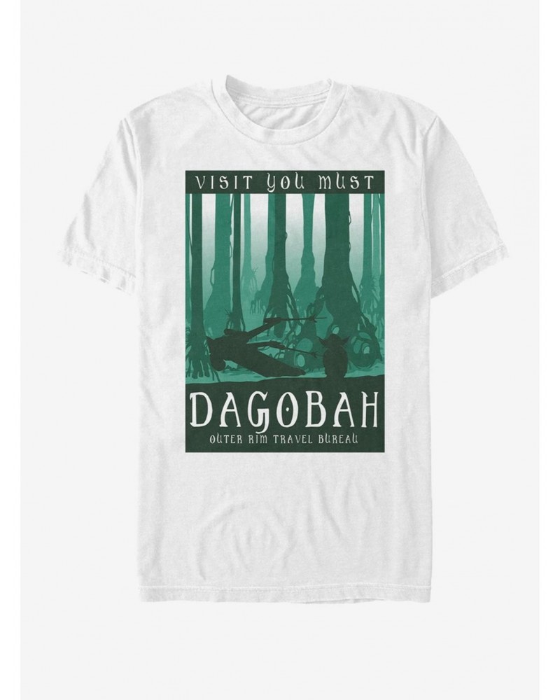 Star Wars Visit Dagobah T-Shirt $5.44 T-Shirts