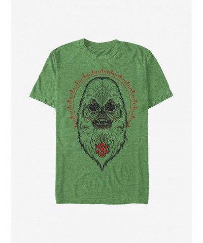 Star Wars Day Of The Dead Chewbacca T-Shirt $6.21 T-Shirts