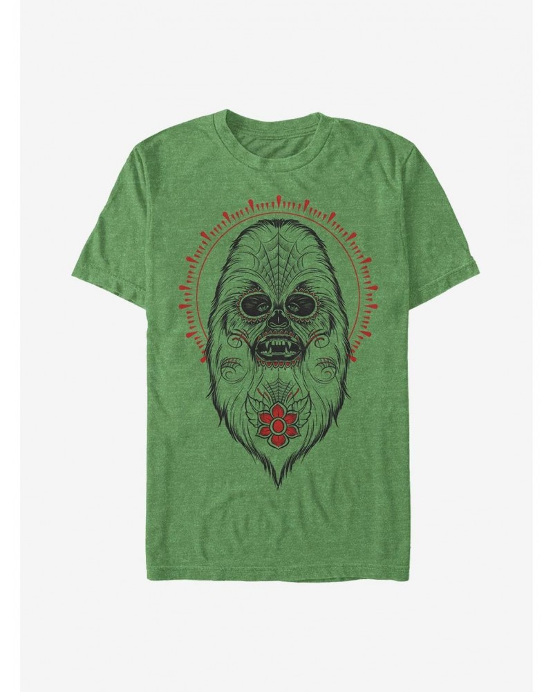 Star Wars Day Of The Dead Chewbacca T-Shirt $6.21 T-Shirts