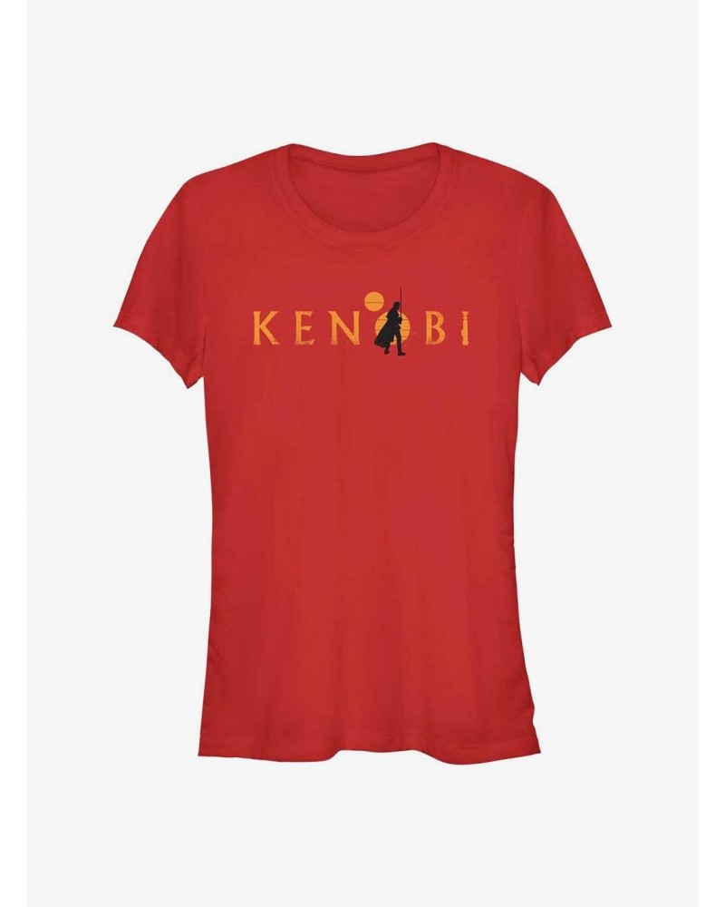 Star Wars Obi-Wan Kenobi Two Suns Logo Girls T-Shirt $5.66 T-Shirts