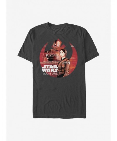 Star Wars Rogue One: A Star Wars Story Rebel At Heart T-Shirt $7.61 T-Shirts