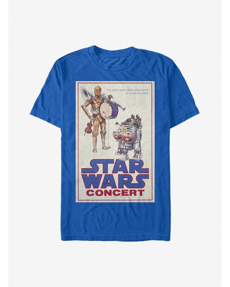 Star Wars Droid Concert T-Shirt $5.28 T-Shirts