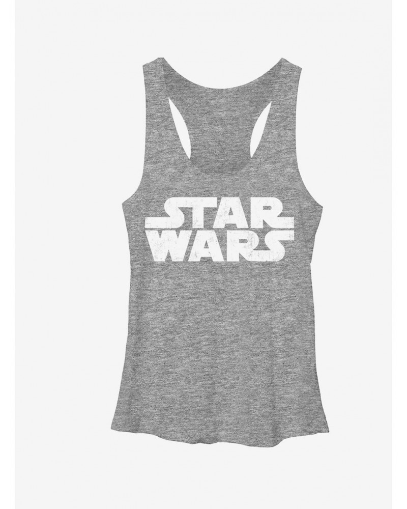 Star Wars Simple Logo Girls Tanks $9.74 Tanks