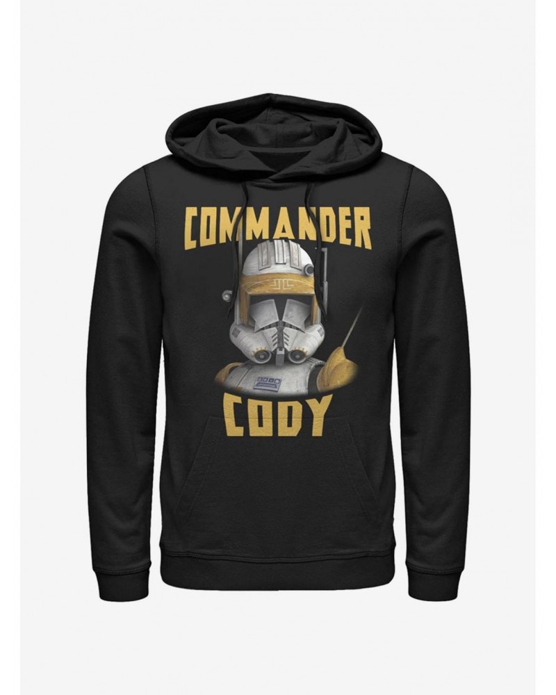 Star Wars The Clone Wars Cody Face Hoodie $12.93 Hoodies