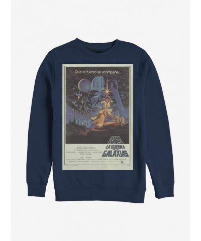 Star Wars La Guerra De Las Galaxias Crew Sweatshirt $14.46 Sweatshirts