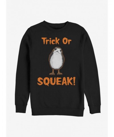 Star Wars Episode VIII The Last Jedi Trick Or Squeak Sweatshirt $11.22 Sweatshirts