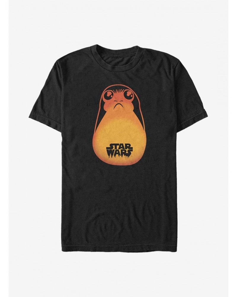 Star Wars: The Last Jedi Porgo Lantern T-Shirt $4.97 T-Shirts