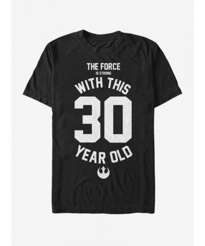 Star Wars Force Sensitive Thirty T-Shirt $6.83 T-Shirts