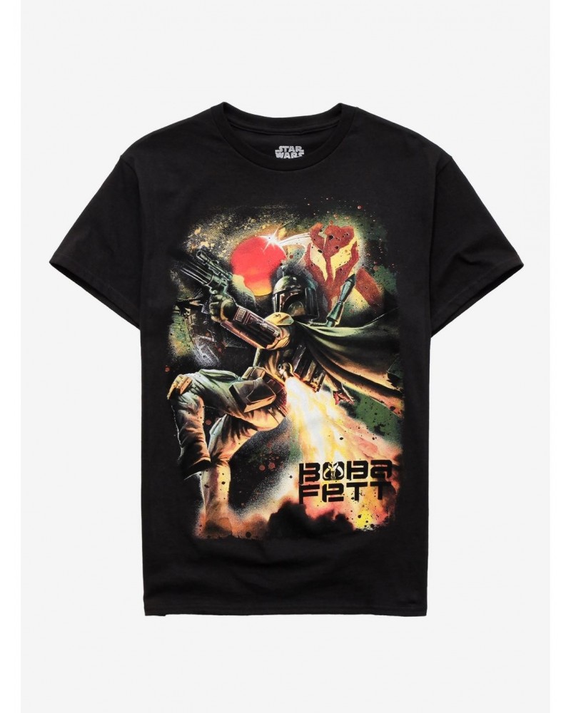 Star Wars Boba Fett Jet Pack T-Shirt $9.90 T-Shirts