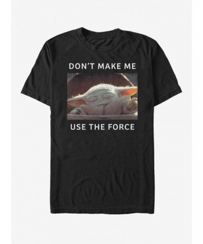 Star Wars The Mandalorian The Child Small Meme T-Shirt $6.52 T-Shirts